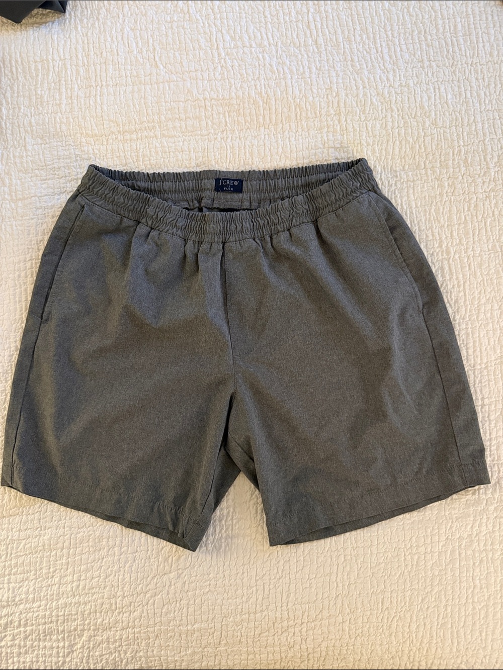 J. Crew Grey Tech Shorts - Medium